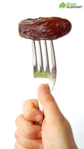 Medjool Date on a Fork