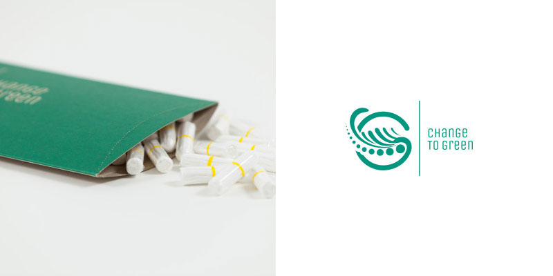 Change to Green Organic Products Organic Tampons
