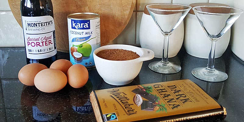Chocolate Pudding Recipe: Indulgent Chocolate, Coconut and Porter Pudding Ingredients