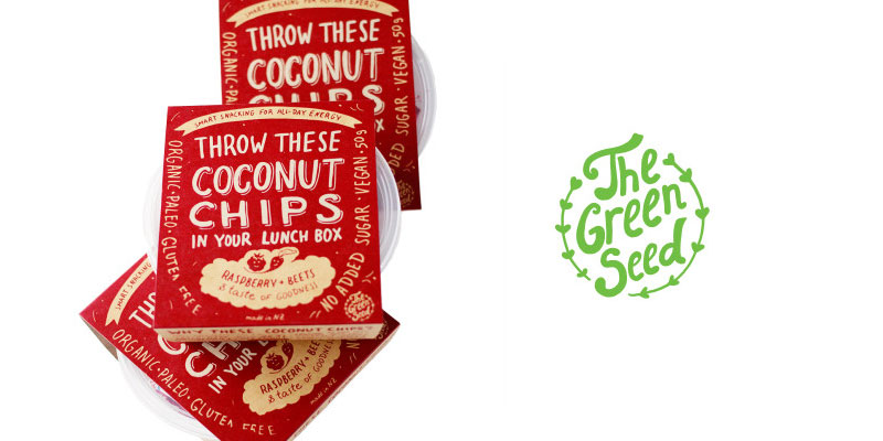 The Green Seed Organic Products Organic Vegan Coconut Chips