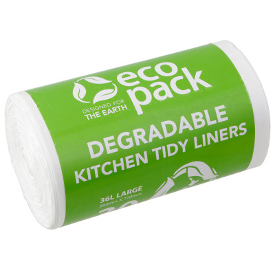 Degradable Kitchen Tidy Liners by Ecobagsnz