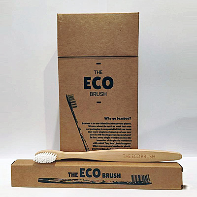 The Eco Brush 12 pack - Bamboo Toothbrush