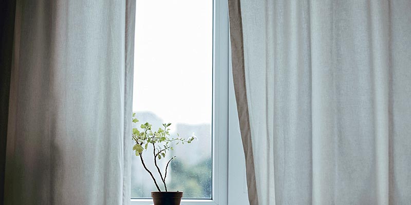 Natural Fabric Curtains Eco Friendly Decor Ideas
