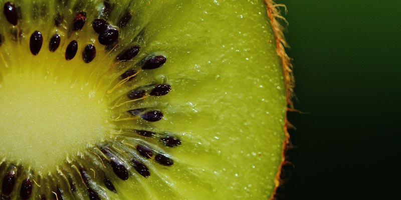 Kiwi Fruit Close Up With Hairy Skin - Eat it all to Tackle Food Waste