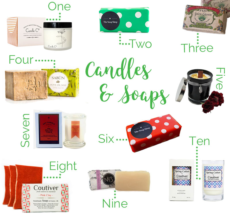 Candles & Soap Gift Collection Christmas 2017