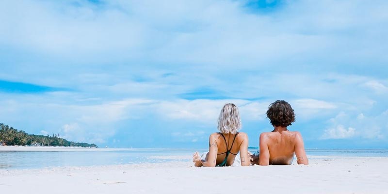 Natural Sunscreen at the beach