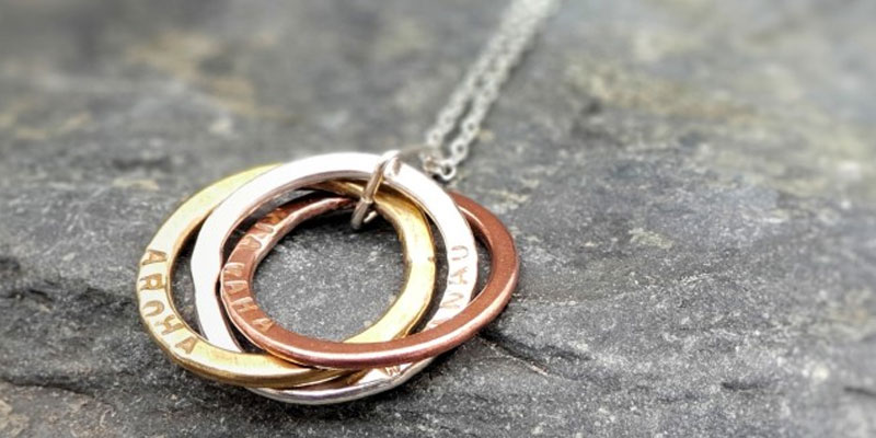 Trio of Circles Necklace