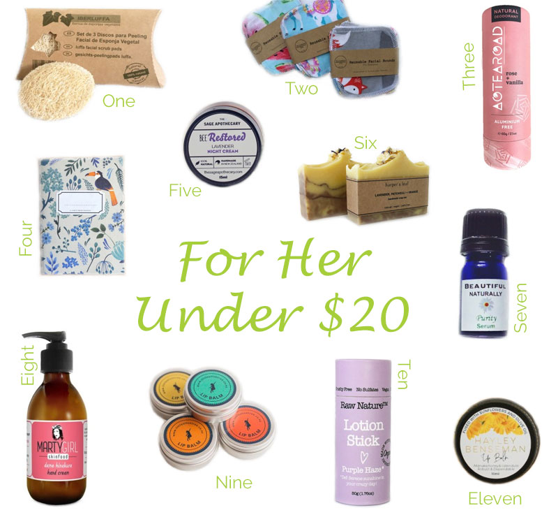 Gifts for Her Under $20 Collection Christmas 2019