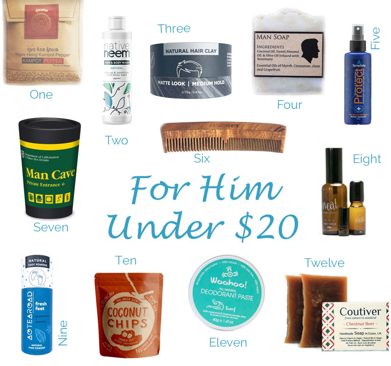 Gifts for Him Under $20 Collection Christmas 2019