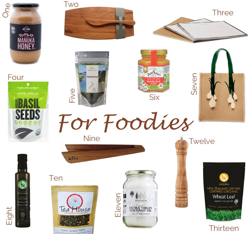 Gifts for Foodies Collection Christmas 2019