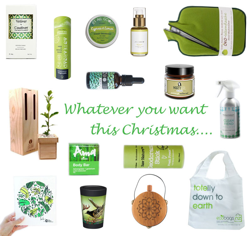 Whatever You Want for Christmas 2019 Gift Selection Green