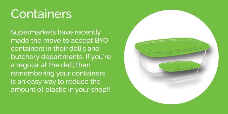 BYO Deli containers