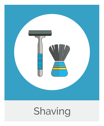Shaving Brush and Razor
