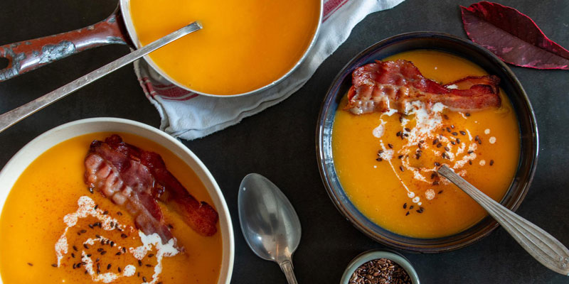 Bowl of Pumpkin Soup