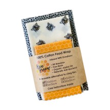 Hive Pack - set of 5 - The Bees Knees | Beeswax Wraps Image