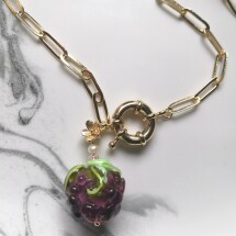 Boysenberry Bramble Necklace