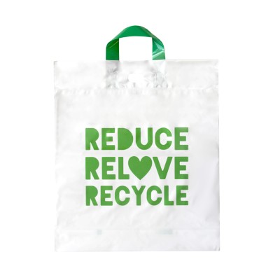ED-3968 Recyclable Retail/Checkout Bag Medium (100bags) Image