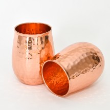 Copper Stemless Glasses (Set of 2)