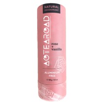 Aotearoad Natural Deodorant Stick Rose + Vanilla 60g Image