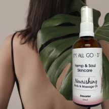Nourishing & Hydrating Body & massage oil (Organic)