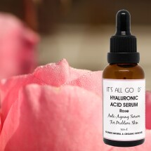 Hyaluronic Acid Serum Rose (Organic)