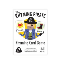 FLA005 Flash Cards - The Rhyming Pirate Rhyming Card Ga
