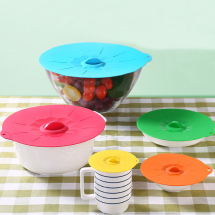 REUSEABLE SUCTION SEAL SILICONE LIDS