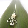 Christmas Tree Eco Necklace with Ivory Star Image