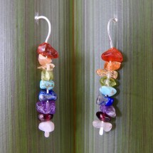 Rainbow Drop Earrings Image