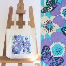 Fairtrade Butterfly Bag (mauve) Image
