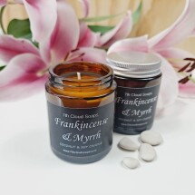 Amber Jar Candle - Frankincense & Myrrh