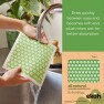 BeesWax Wraps Organic Eco Friendly Reusable Food Wraps Image