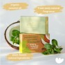 Peppermint Lavander & Organic Coconut Oil 200g Soap Bar Image