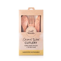 CaliWoods Coconut Cutlery Pack