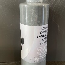 Activated charcoal, Sandalwood, Lavender  Dog Shampoo